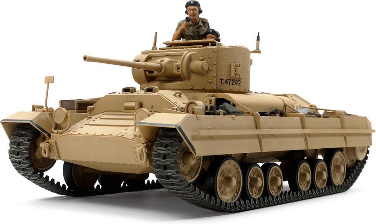 Tamiya British Infantry Tank Mk.III - Valentine Mk.II/IV + Tamiya lijm