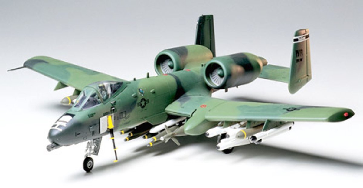 Tamiya Fairchild Republic A-10A Thunderbolt II + Ammo by Mig lijm