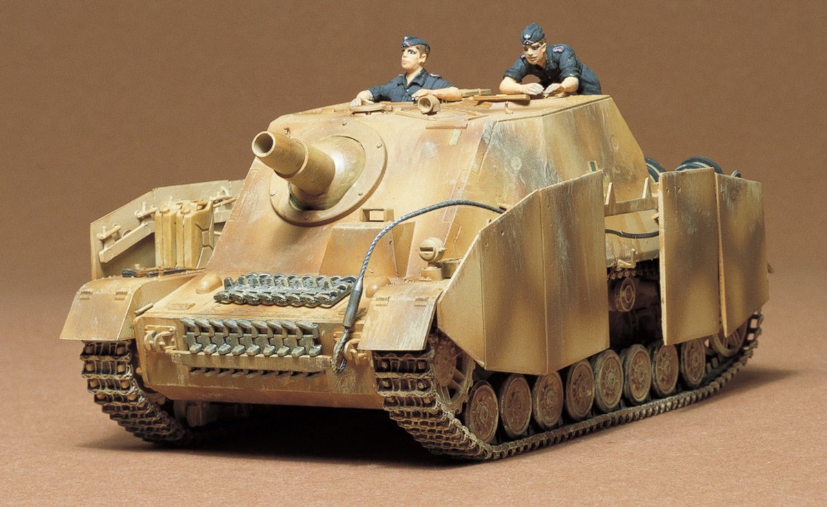 Tamiya German S Panzer IV Brummbär + Ammo by Mig lijm