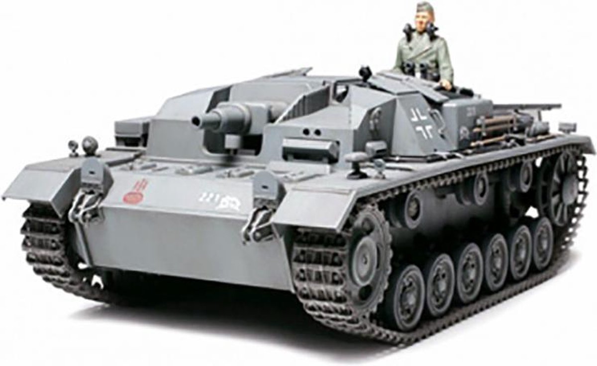 Tamiya German Sturmgeschutz III Ausf. B  + Tamiya lijm