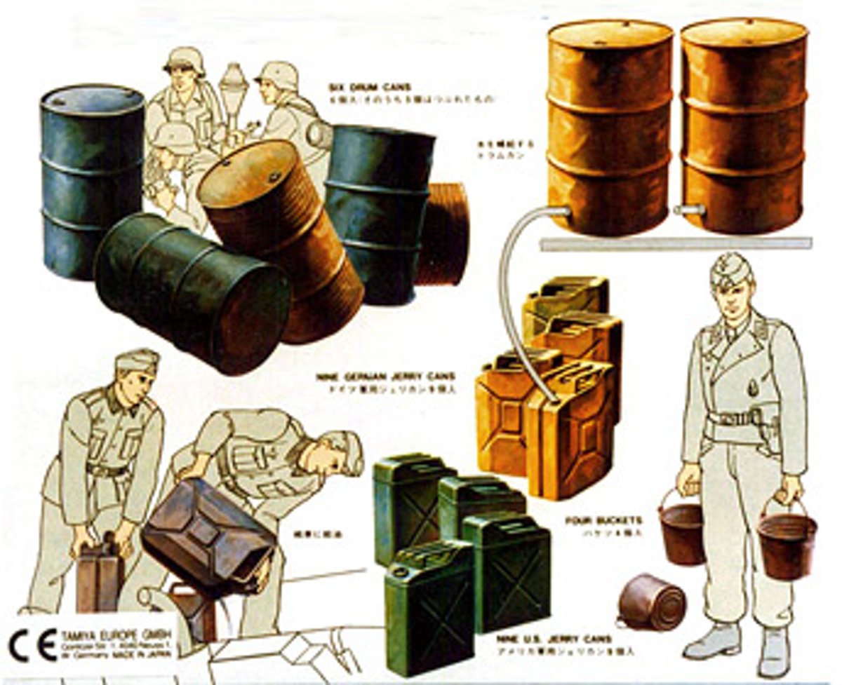 Tamiya Jerry Can Set