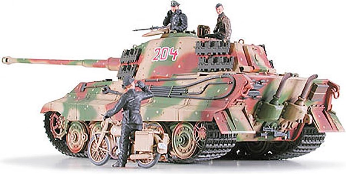 Tamiya King Tiger Ardennes Front + Tamiya lijm