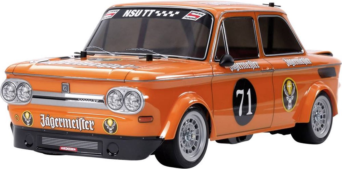 Tamiya M-05 NSU TT Prinz Brushed 1:10 RC auto Elektro Straatmodel Voorwielaandrijving Bouwpakket