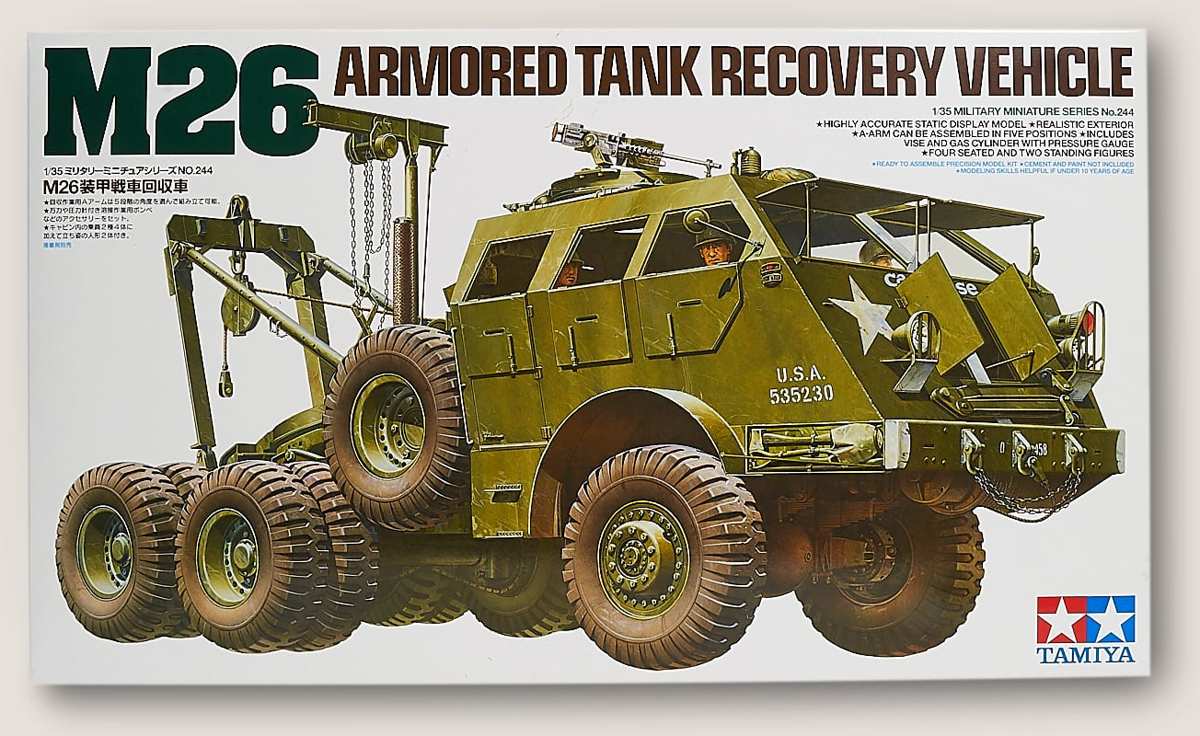 Tamiya M26 Armored Tank Recovery Vehicle