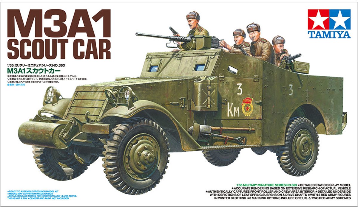 Tamiya M3A1 Scout Car