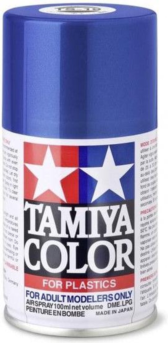 Tamiya TS-19 Blue - Metallic - Gloss - Acryl Spray - 100ml Verf spuitbus