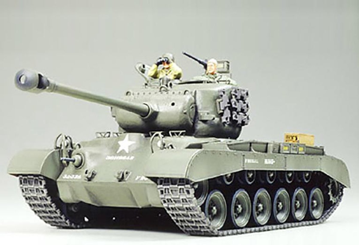 Tamiya U.S. Medium Tank M26 Pershing + Tamiya lijm