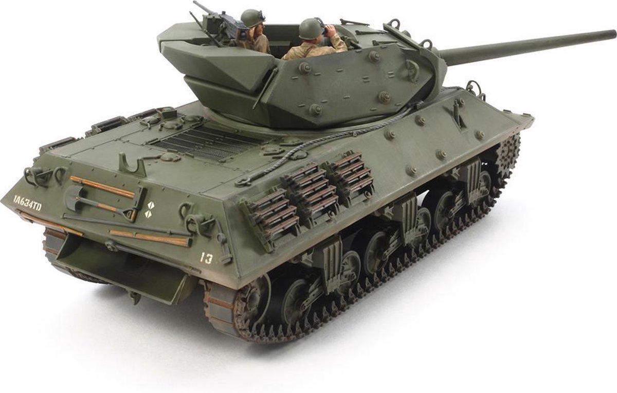 Tamiya US Tank Destroyer M10 Mid Prod  + Tamiya lijm