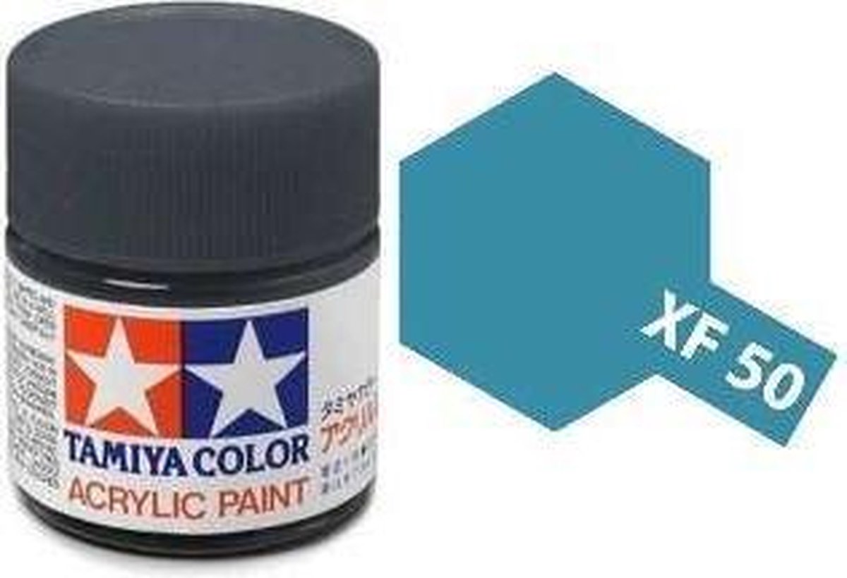 Tamiya XF-50 Field Blue - Matt - Acryl - 23ml Verf potje