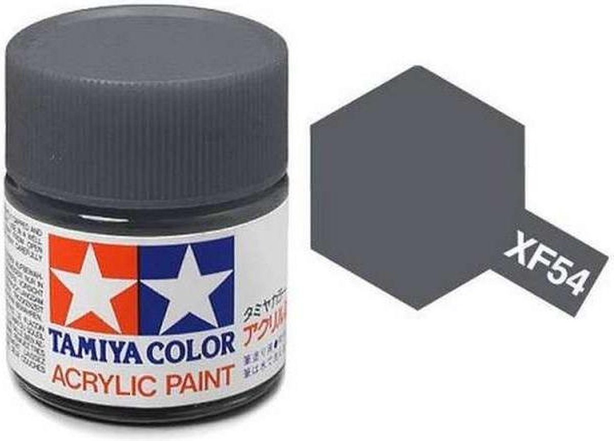 Tamiya XF-54 Dark Sea Gray - Matt - Acryl - 23ml Verf potje