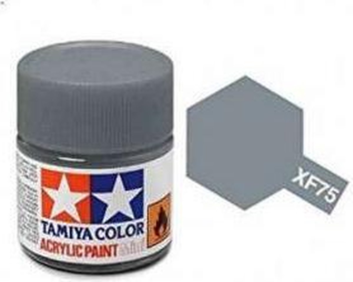 Tamiya XF-75 IJN Grey - Kure - Matt - Acryl - 10ml Verf potje