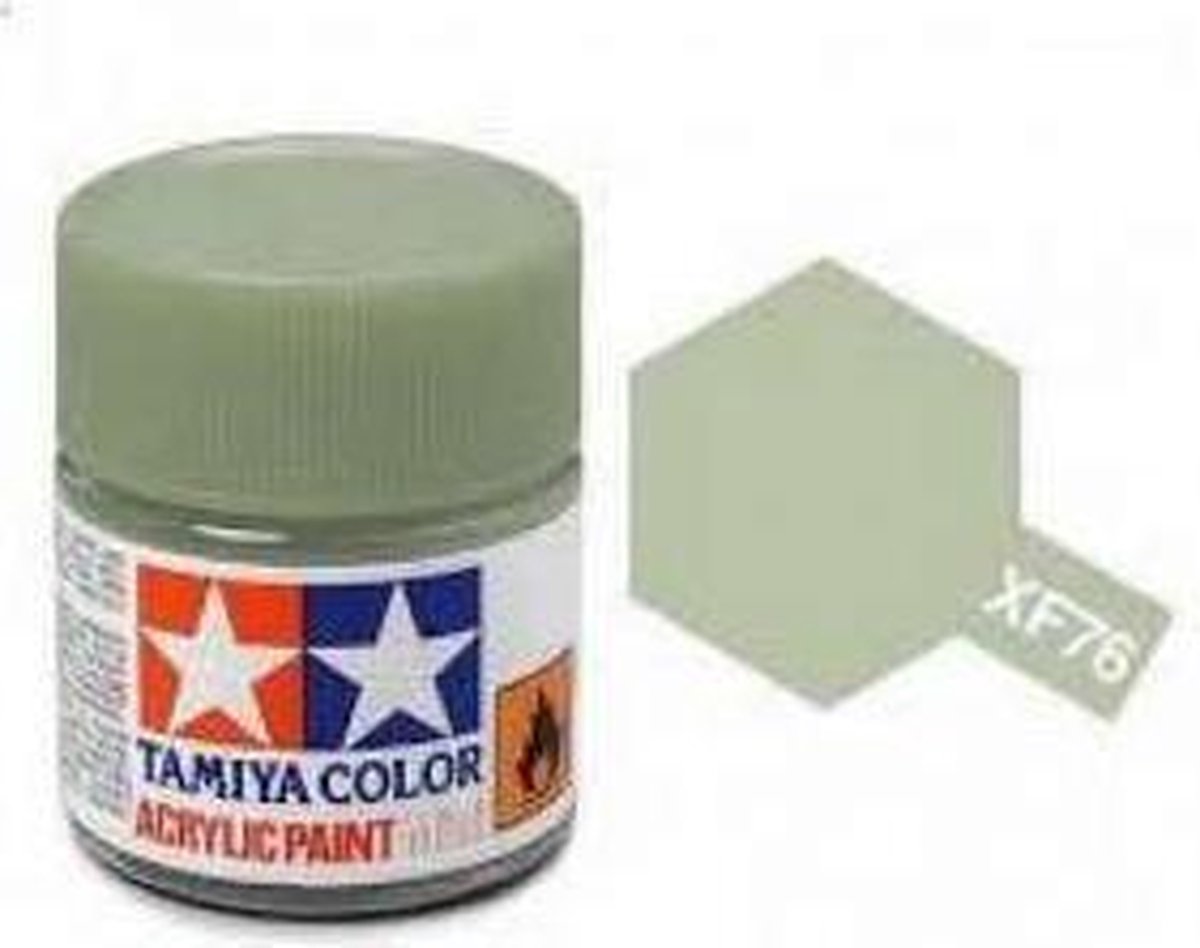 Tamiya XF-76 IJN Grey Green - Matt - Acryl - 10ml Verf potje