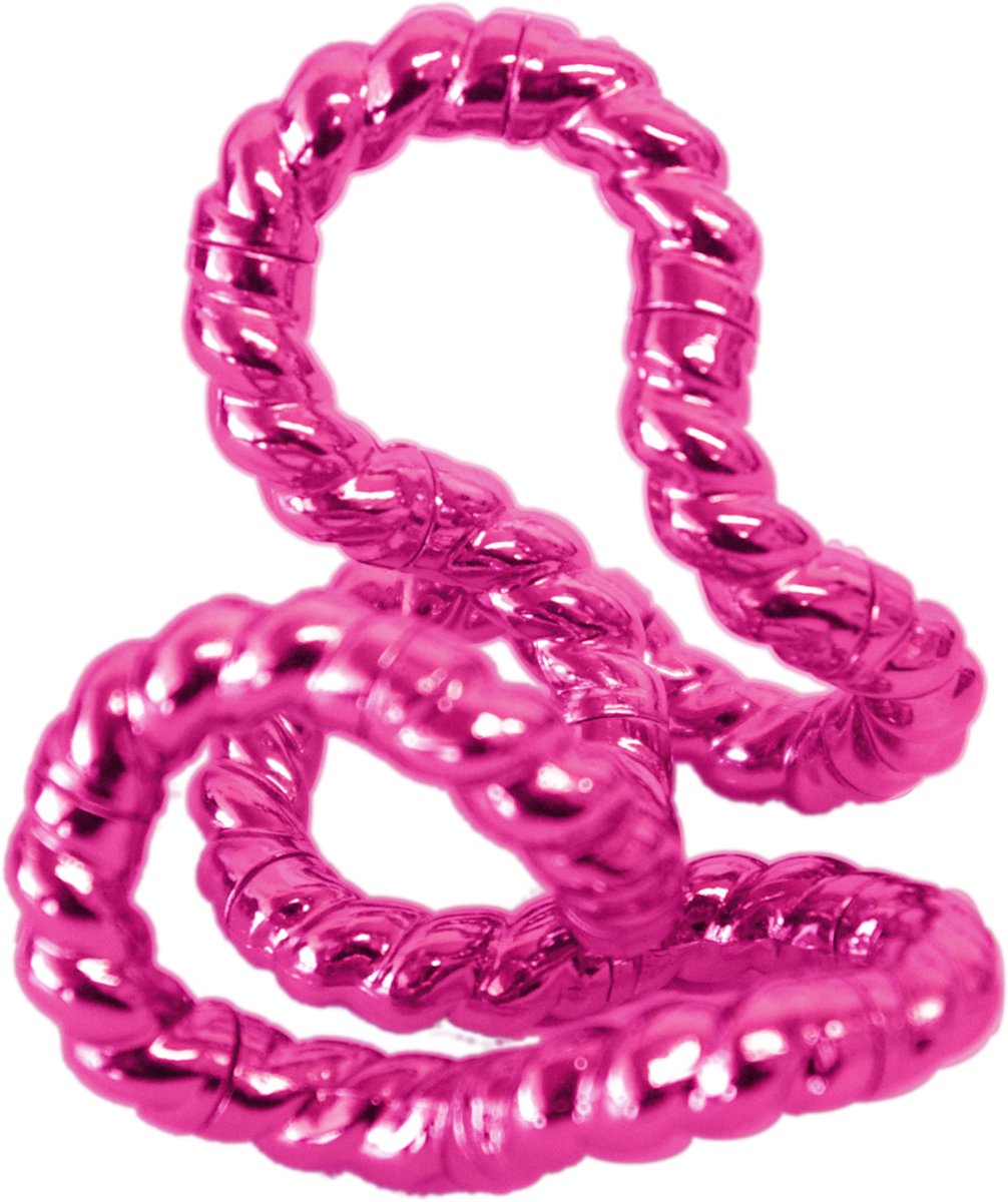 Tangle - Totally Textured Metallic Junior - roze