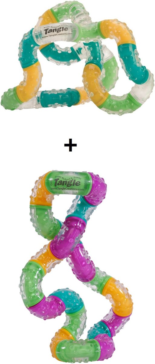 Tangle Relax Imagine + BrainTools Think - COMBO 2-Pack - Fidget