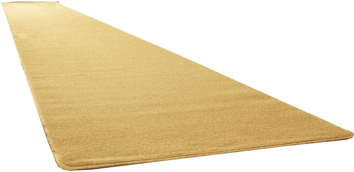   Tapijt loper Antares-Licht Beige-100 x 700 cm