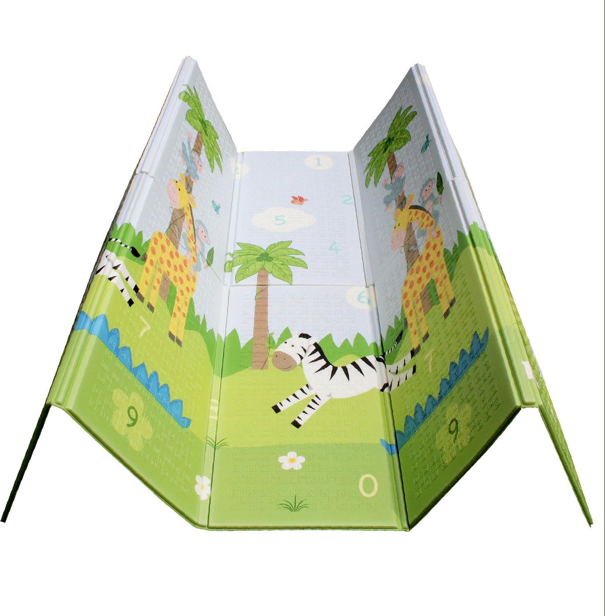 Fantasy Fields Safari Dier & Tuin Kinderen Baby Speelmat 1.97m X 1.54m  PS-PM001