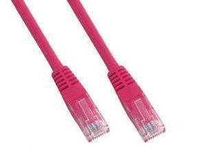 Techtube Pro - Internetkabel UTP CAT.5e - roze - 1.5 meter