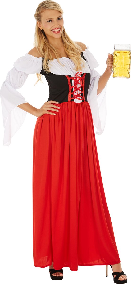 dressforfun - Dameskostuum feestelijke Dirndl Resi model 2 XL  - verkleedkleding kostuum halloween verkleden feestkleding carnavalskleding carnaval feestkledij partykleding - 304623