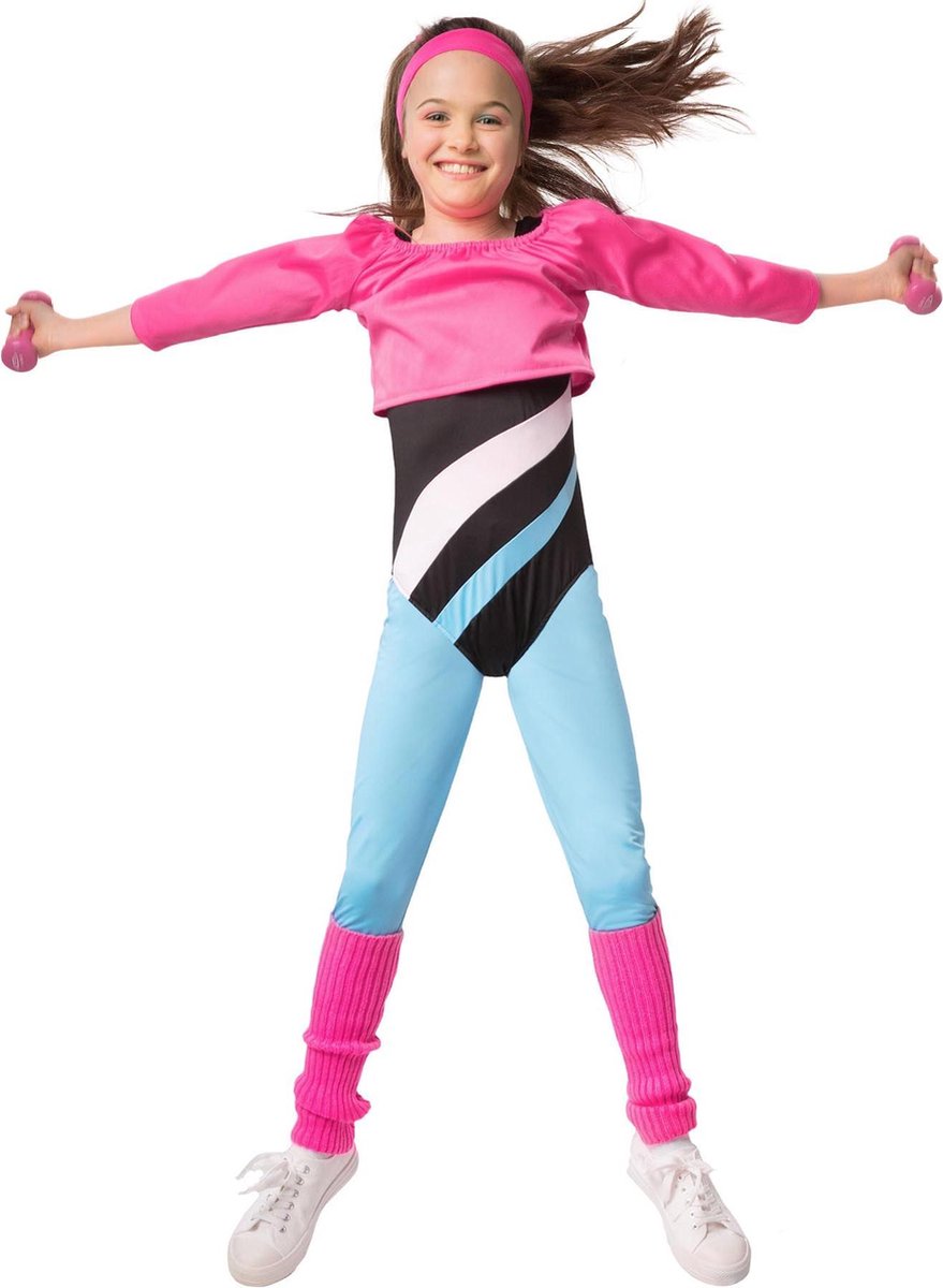 dressforfun - Fitness-sterretje 152 (11-12y)  - verkleedkleding kostuum halloween verkleden feestkleding carnavalskleding carnaval feestkledij partykleding - 302734