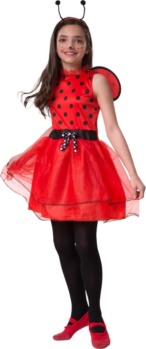 dressforfun - Kleine geluksbrenger Mariella 116 (5-6y)  - verkleedkleding kostuum halloween verkleden feestkleding carnavalskleding carnaval feestkledij partykleding - 302674