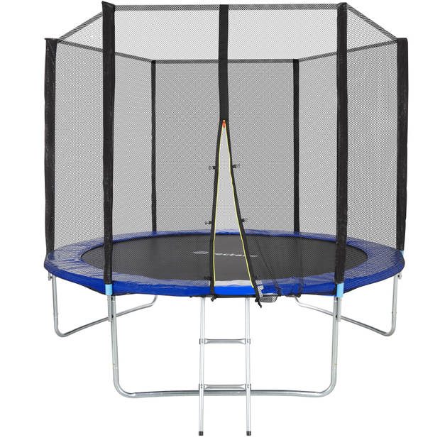 tectake - Trampoline Garfunky - met veiligheidsnet - 305 cm - 403518