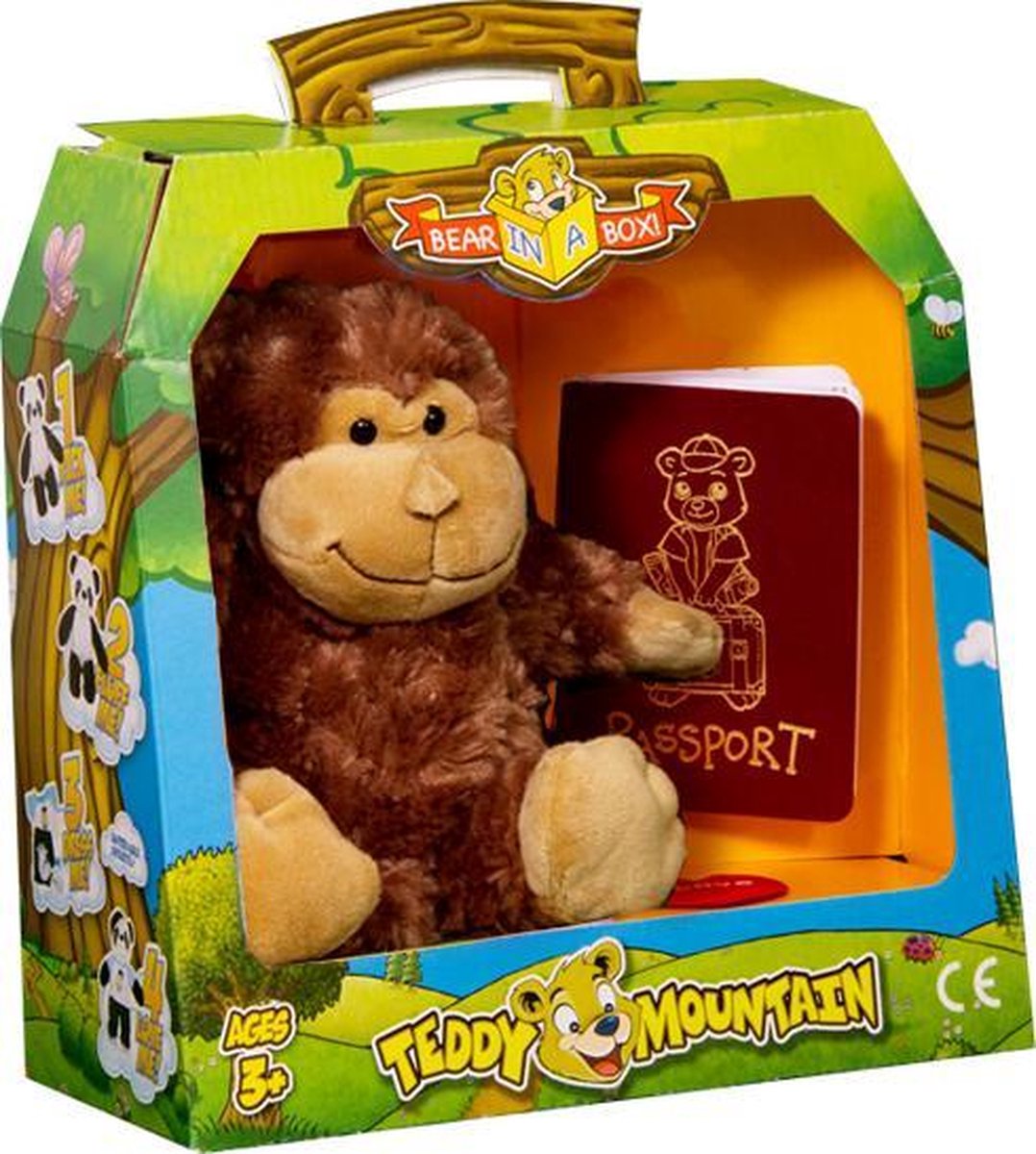 Teddy Bear Mountain Mookey The Monkey Plush Animal