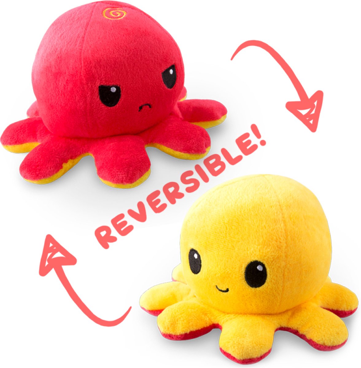 Teeturtle - Reversible Octopus Plushie - Knuffel