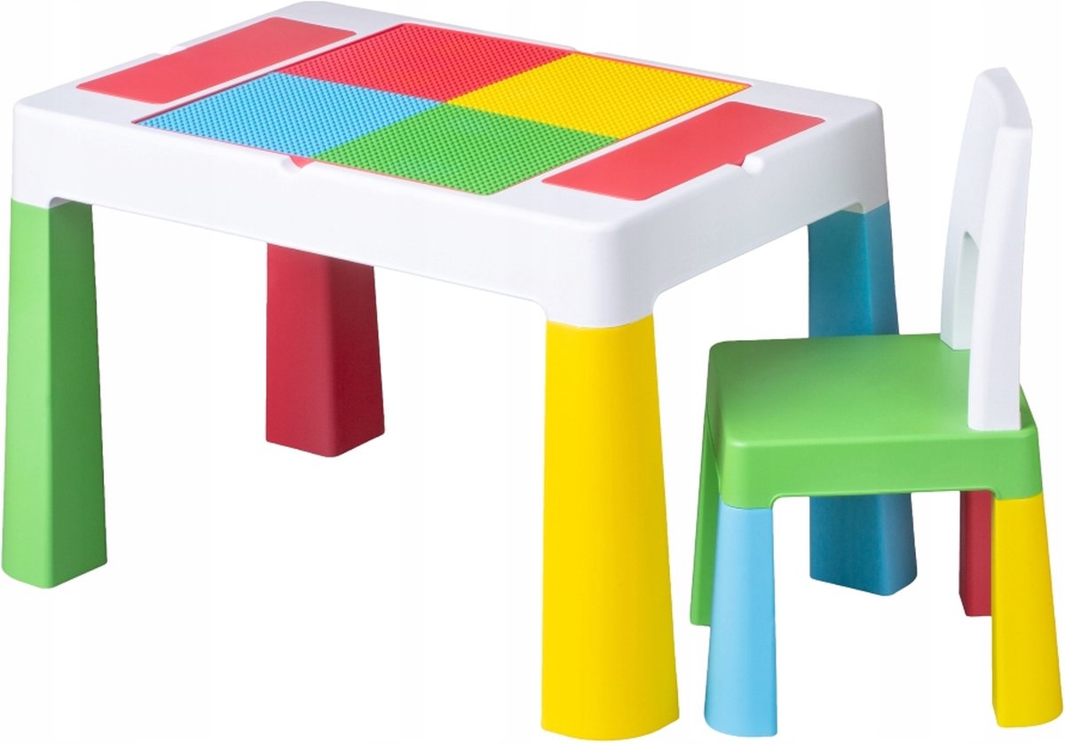   Multicolor 3-in-1 Tafel met Stoeltje MF-001-134