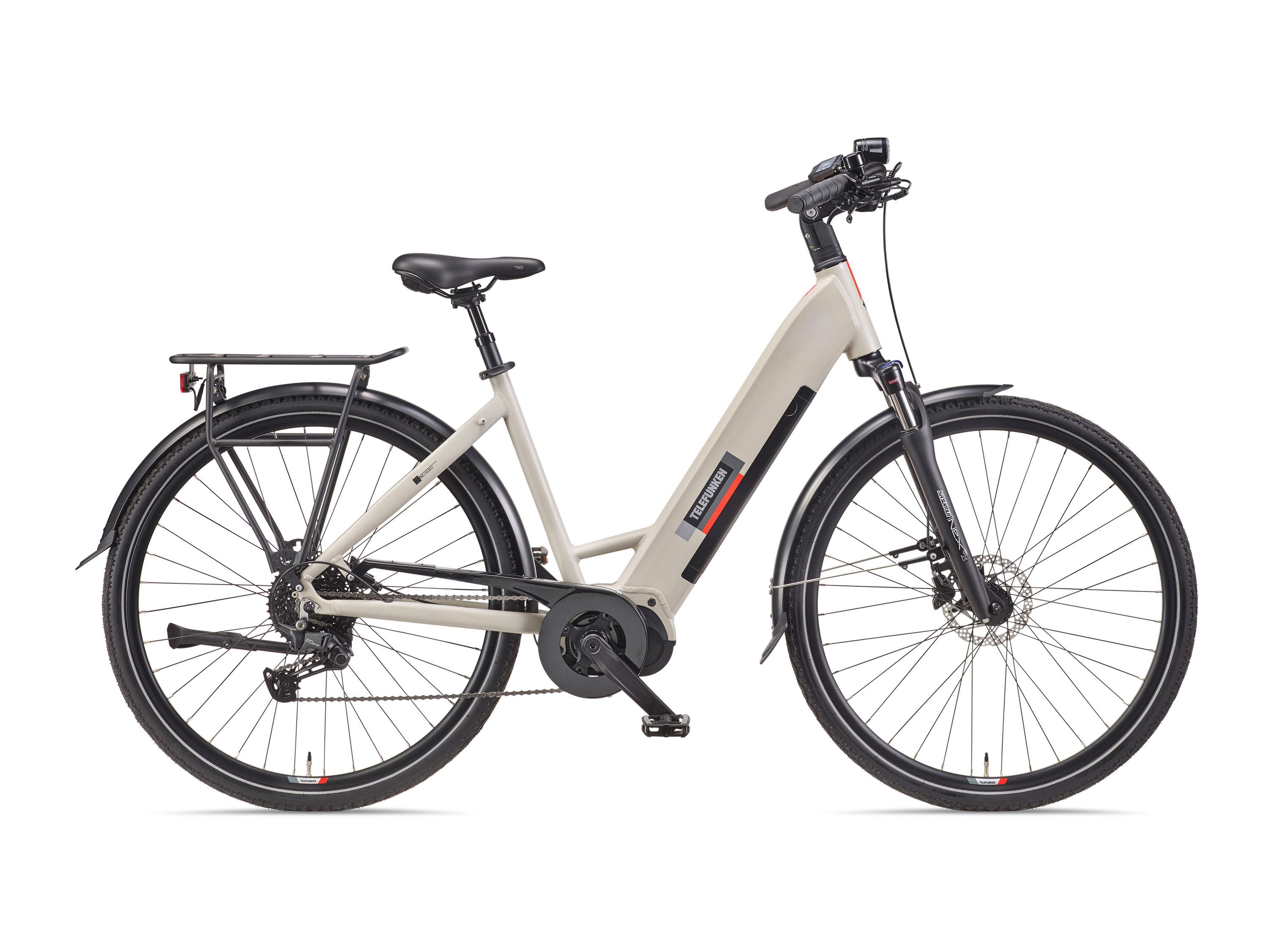 TELEFUNKEN E-bike City multitalent RC680 wit 28\