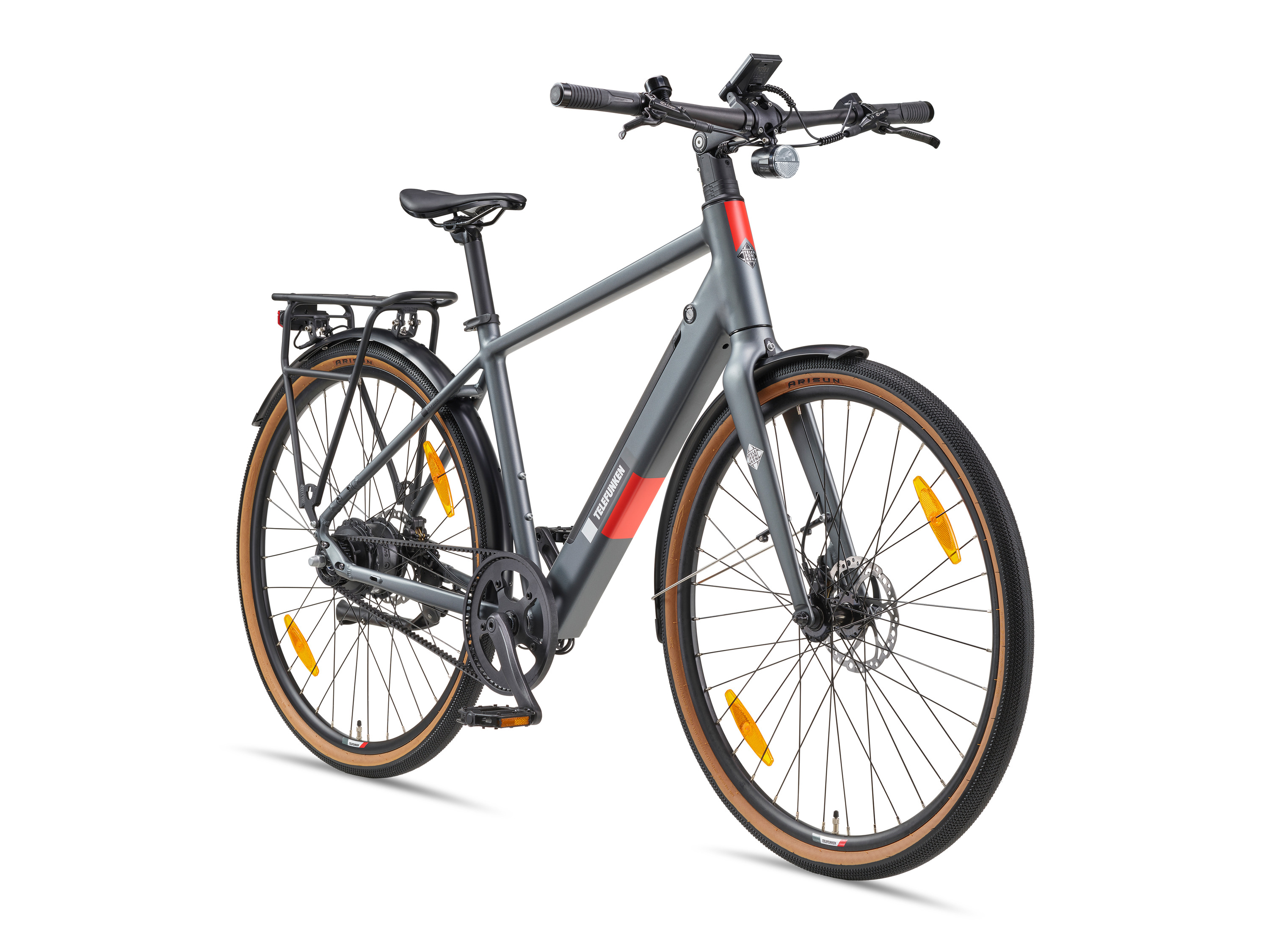 TELEFUNKEN E-bike Urban UH220 titaniumgrijs 28\