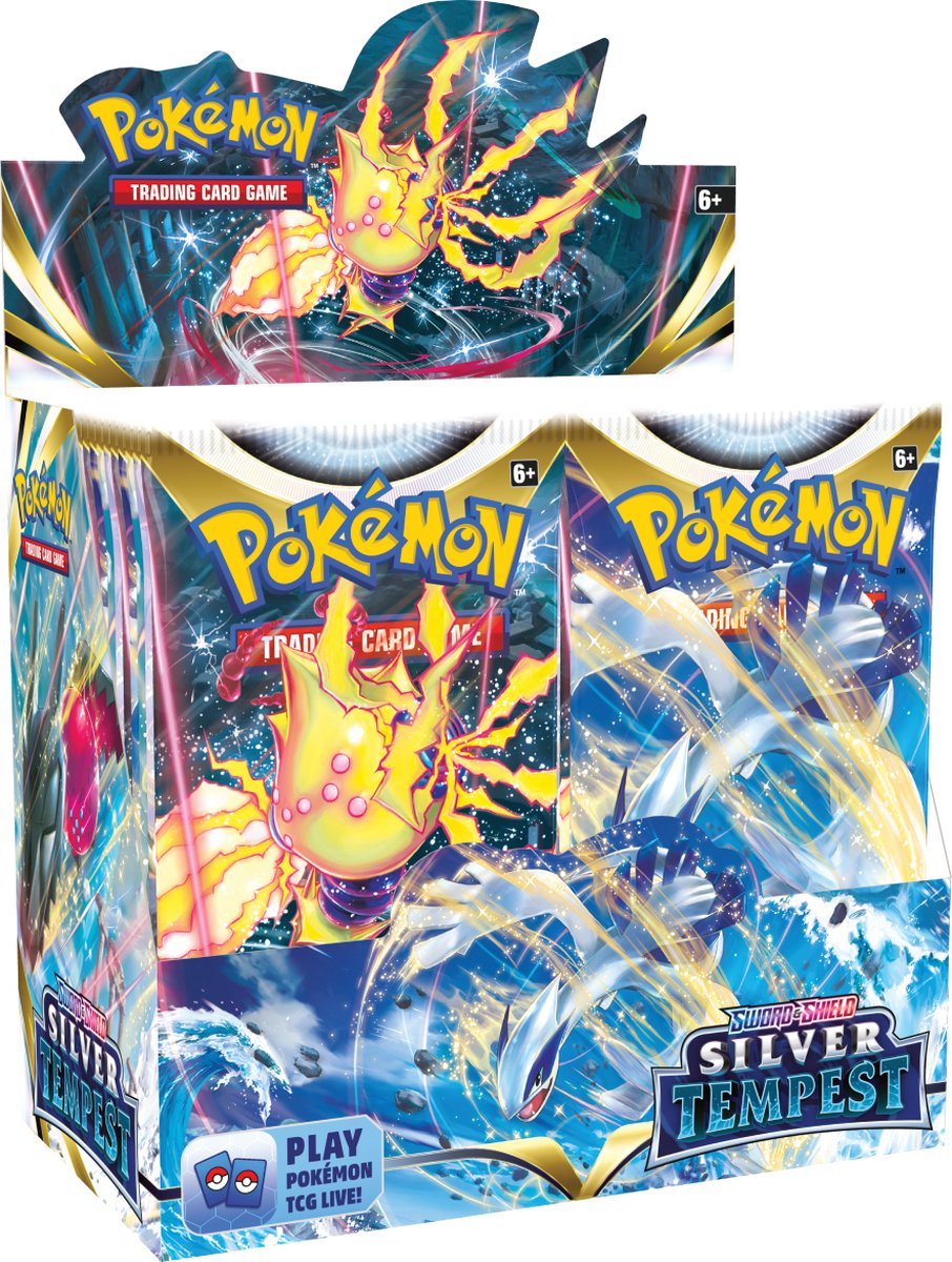 Pokémon TCG Sword & Shield Silver Tempest - Booster box - Pokémon box - Pokémon Kaarten