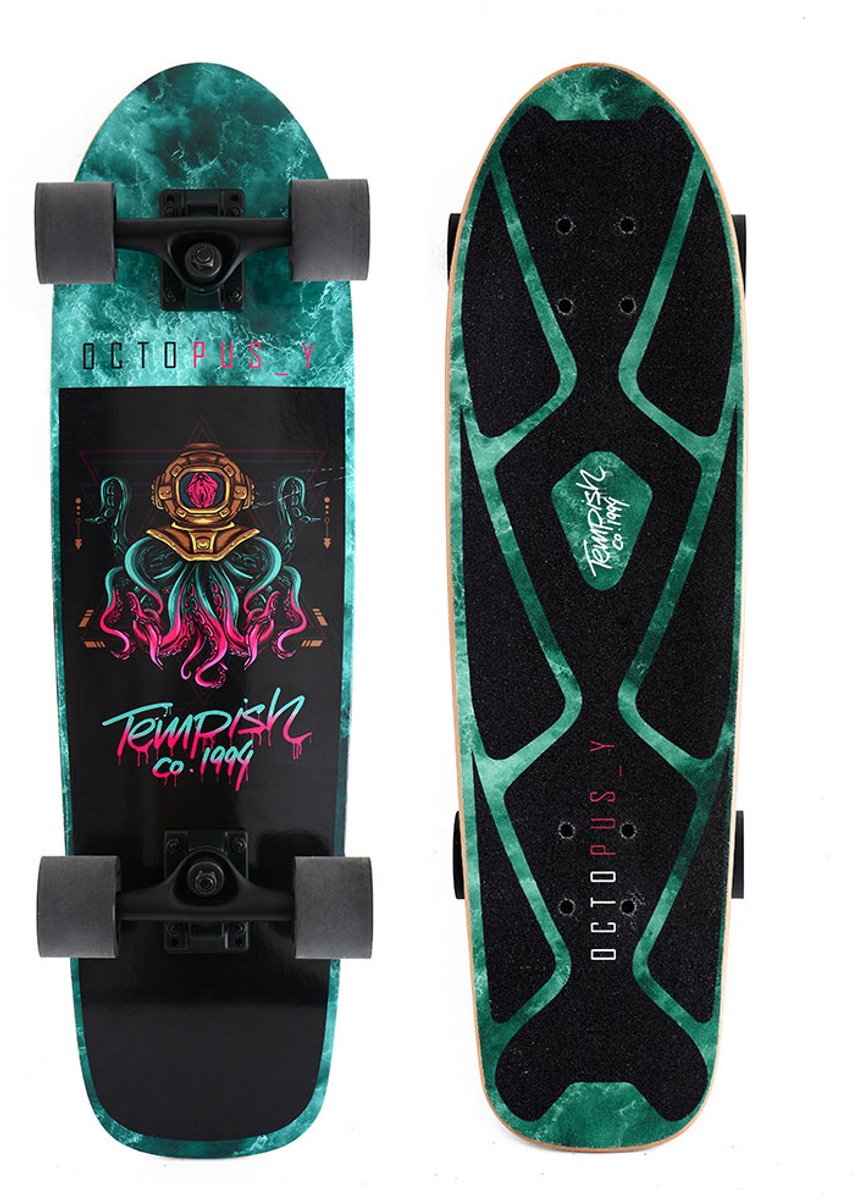   - Octopuss Cruiser Board - Kinderen - 28,5 inch - 72cm