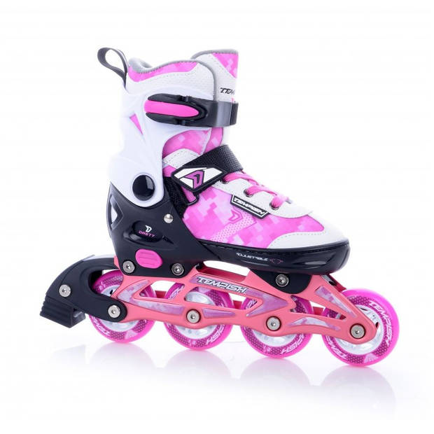 Tempish Dasty skates roze meisjes verstelbaar maat: 33-36