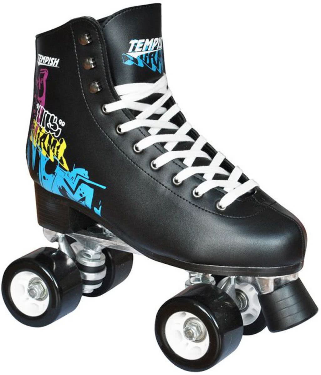 Tempish Moove Quad Rolschaatsen Unisex Zwart Maat 44