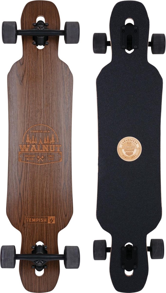 Tempish Skateboard - bruin/zwart