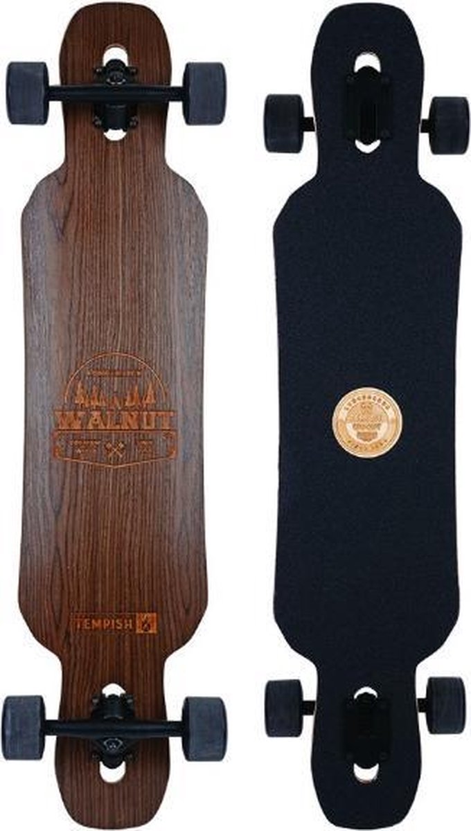 Tempish Walnut 39. longboard donkerbruin