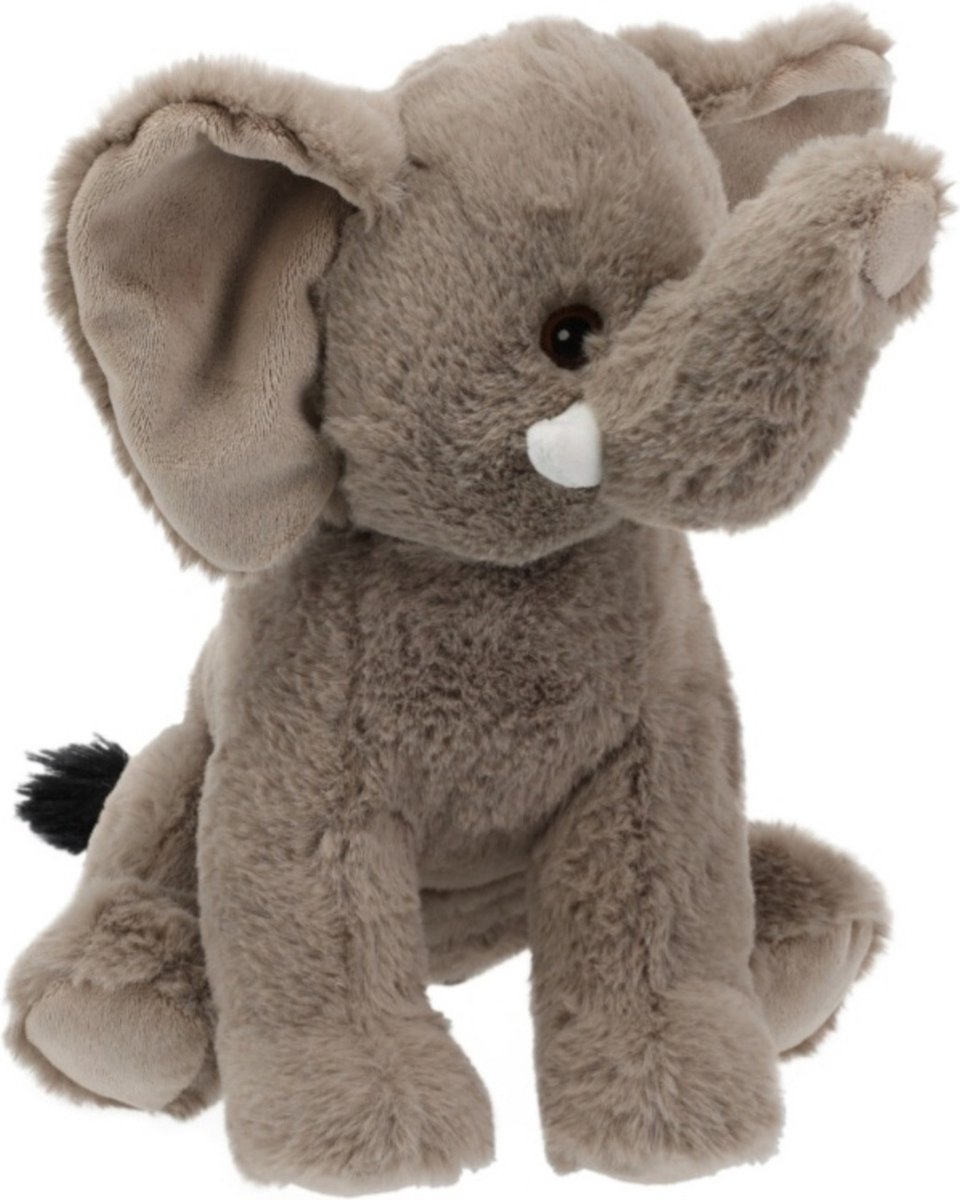 Superzachte Pluche Knuffel - 25 cm - Olifant - Knuffeldier - Knuffel - Pluche