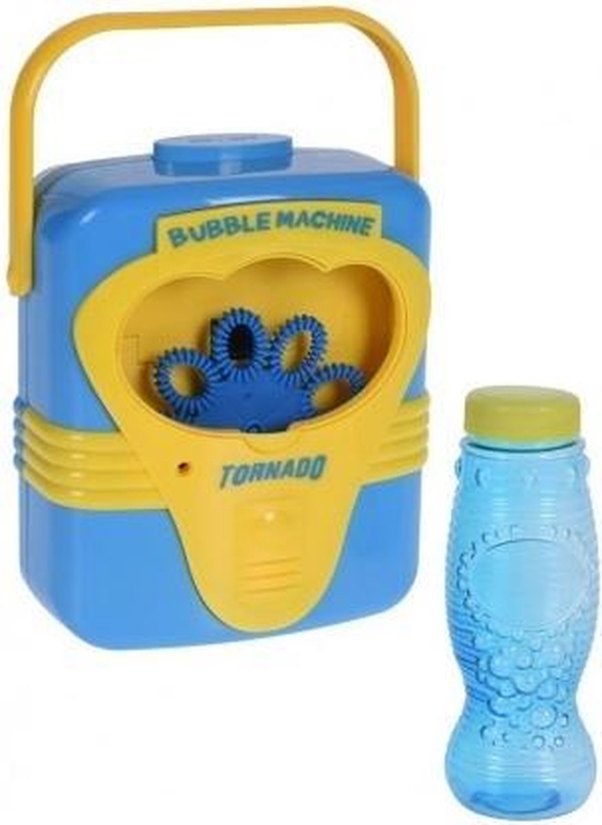 Tender Toys Bellenblaasmachine Junior 18,5 X 12 Cm Blauw