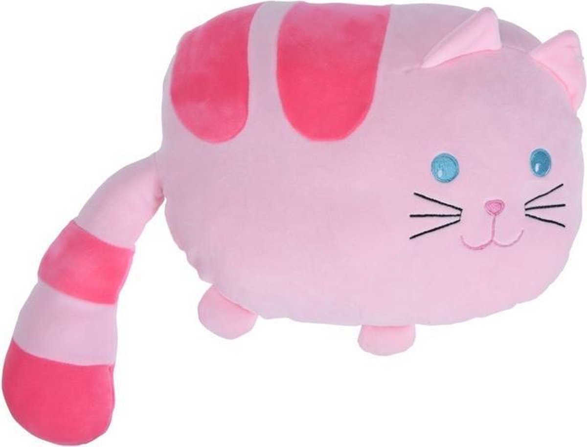 Tender Toys Knuffel 36 Cm Poes Roze