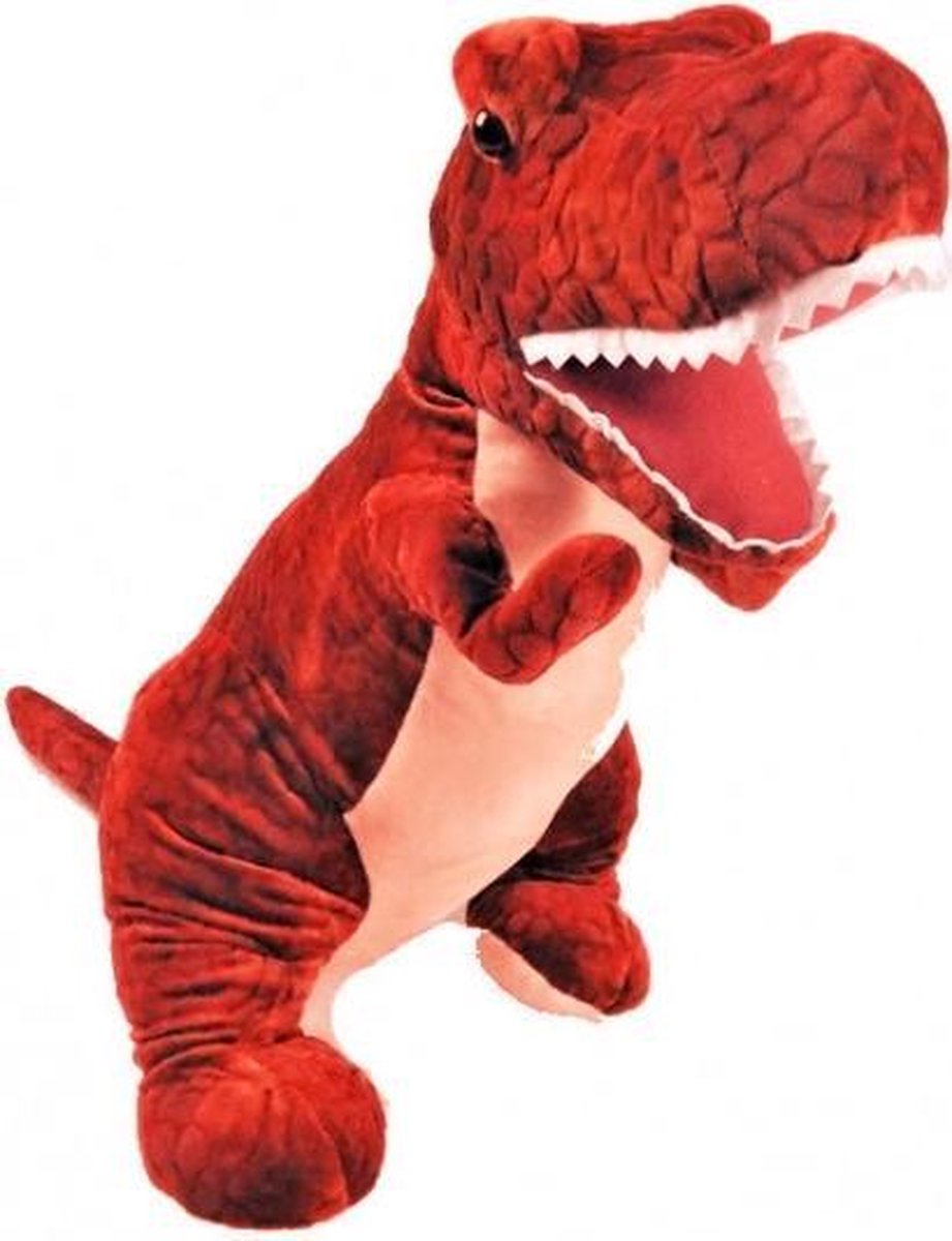 Tender Toys Knuffel Dinosaurus Junior 100 Cm Pluche Rood