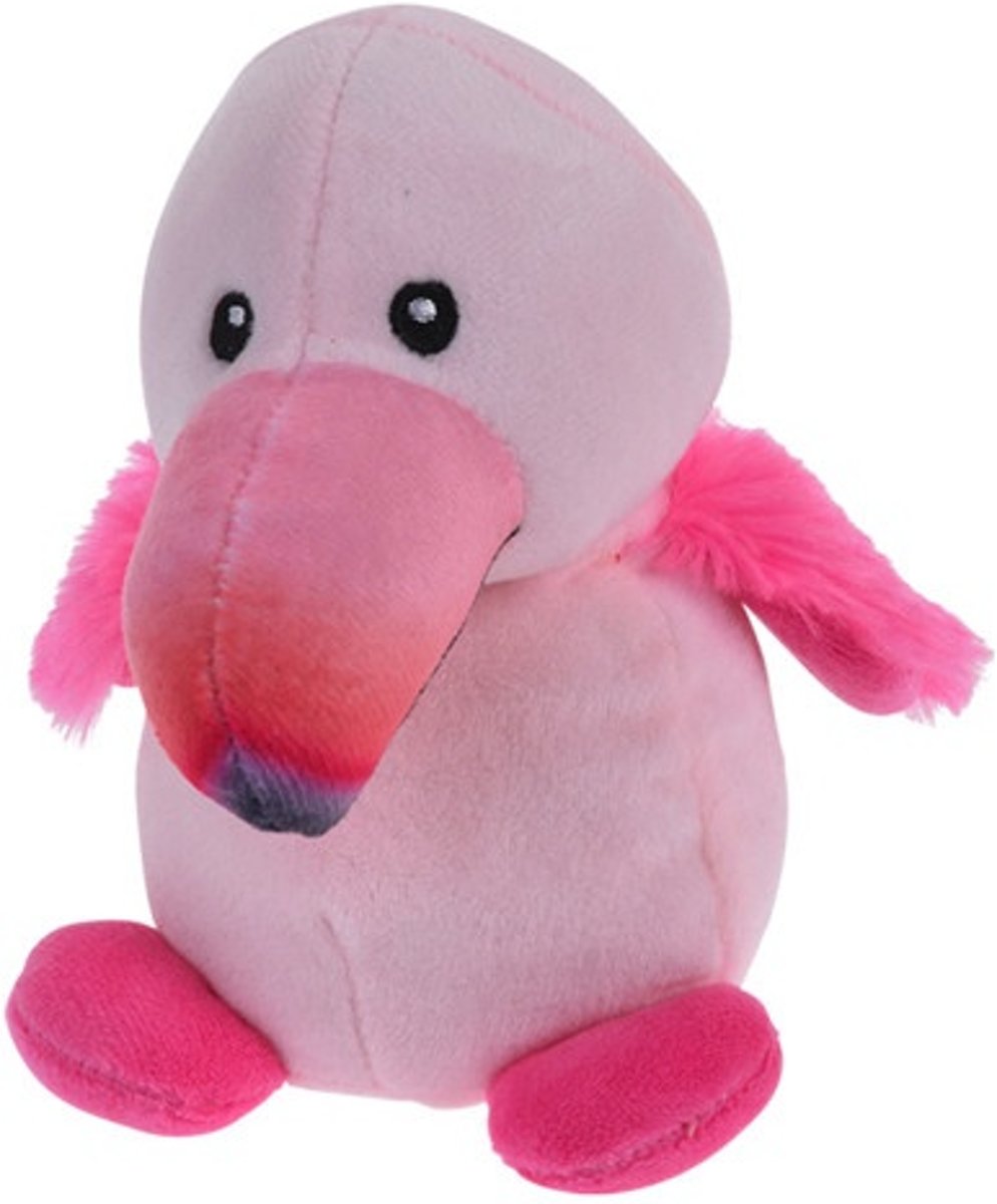 Tender Toys Knuffel Flamingo 14 Cm Roze