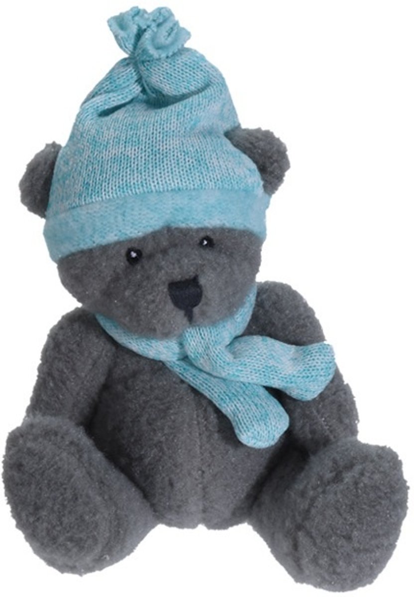 Tender Toys Knuffelbeer Turquoise 23 Cm