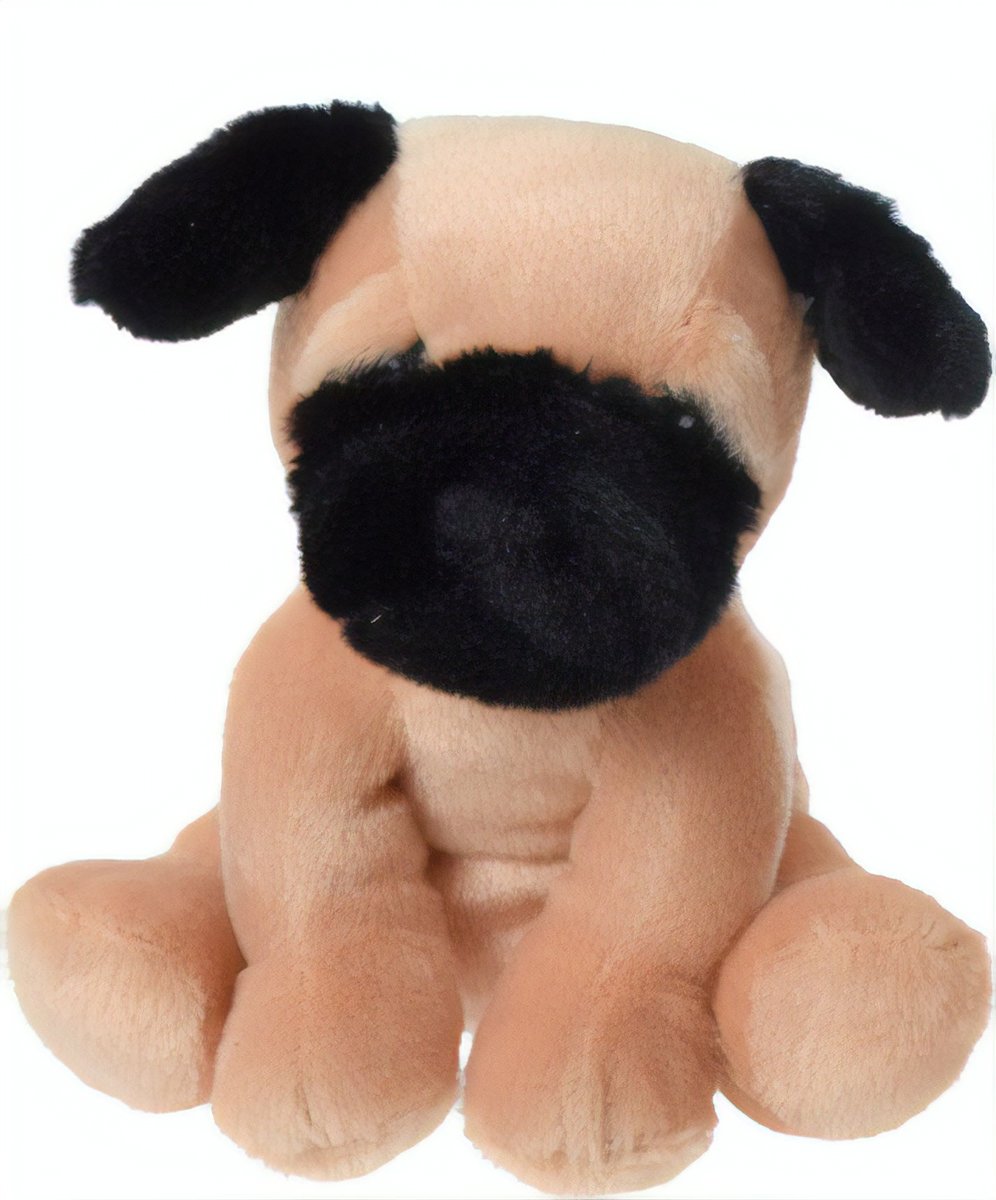 Tender Toys Knuffelhond 14 Cm Lichtbruin