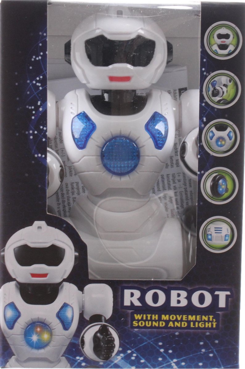 Tender Toys Robot Wit 24 Cm