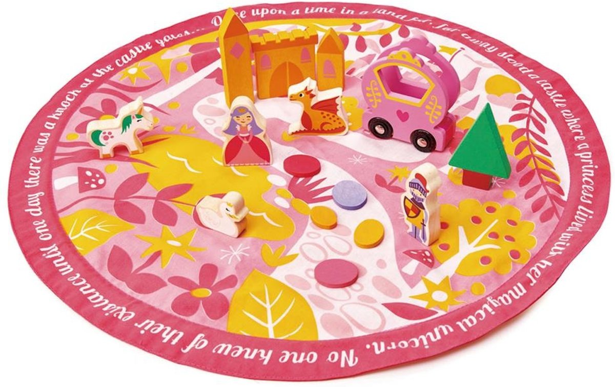 Tender Toys Sprookje In Opbergzak Junior 45 X 45 X 9 Cm 16-delig