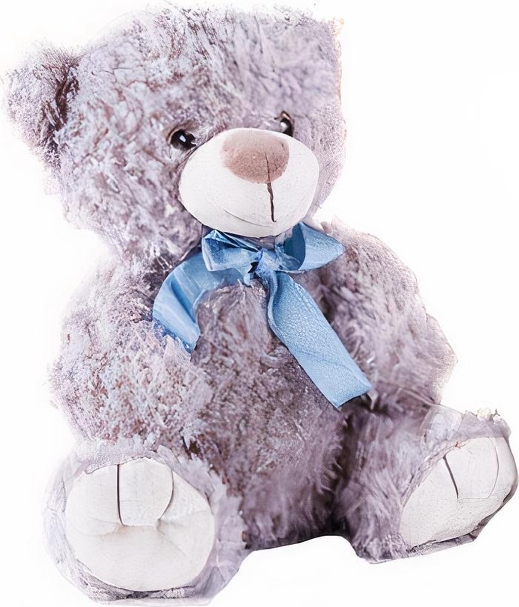 Tender Toys Teddybeer Junior 30 Cm Pluche Grijs