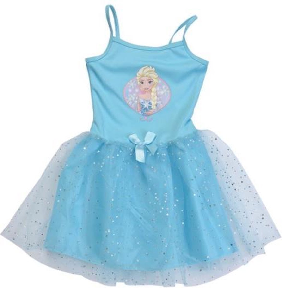 Tender Toys Verkleedjurk Frozen Meisjes Polyester Blauw 3-4 Jaar