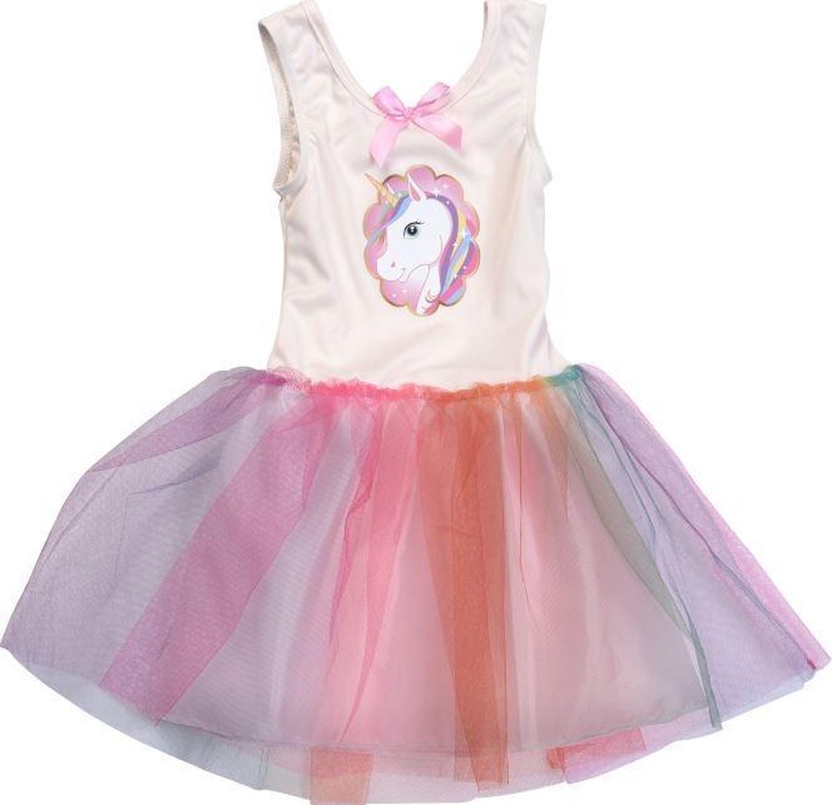 Tender Toys Verkleedjurk Unicorn Meisjes Polyester Lila 5-6 Jaar