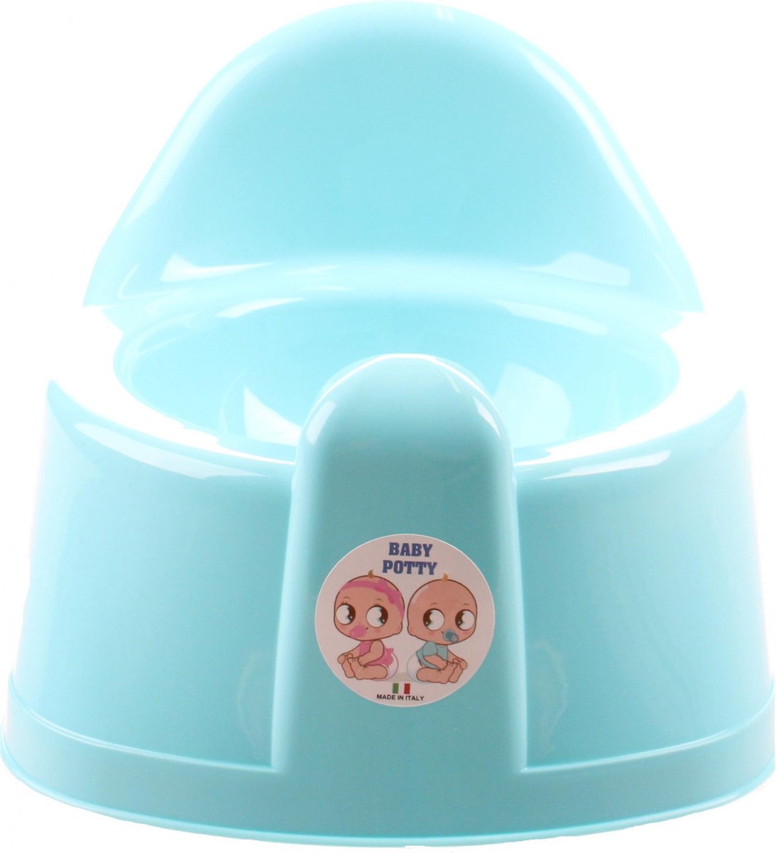 Tender Toys Wc-potje Babypop 25x15 Cm Blauw