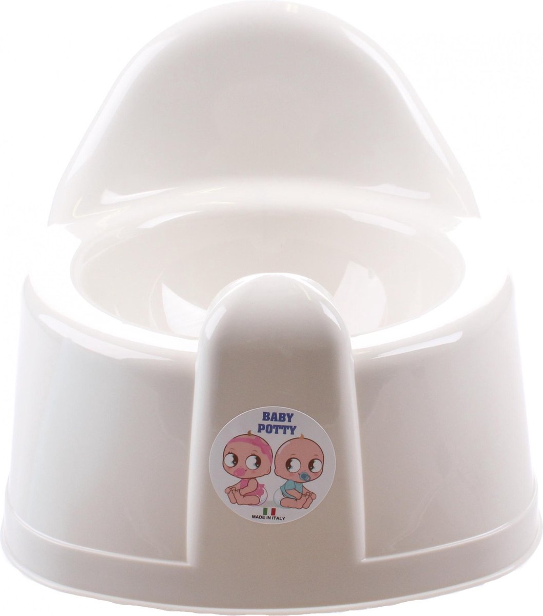 Tender Toys Wc-potje Babypop 25x15 Cm Wit